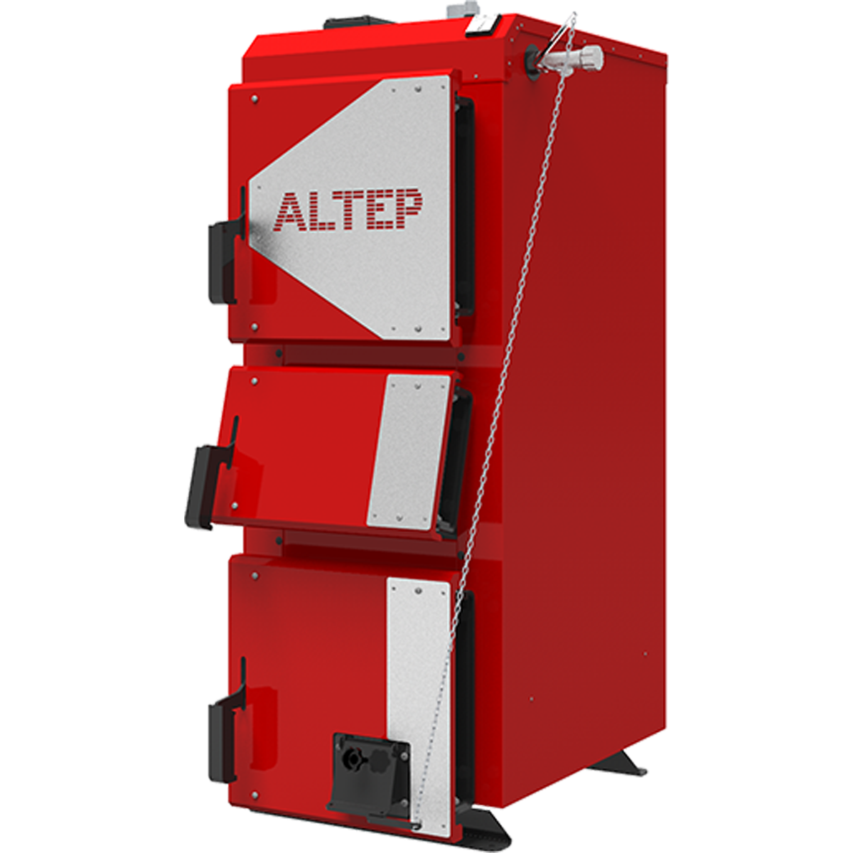 Котел твердотопливный ALTEP KT-2E-N-12 кВт (DUO UNI Plus комплект)