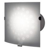 Вентилятор осевой настенно-потолочный со светом Вентс Витро Стар 100-1